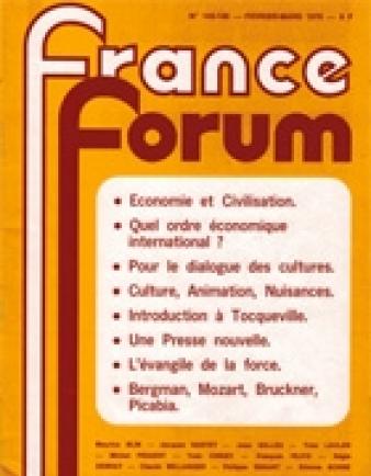 France Forum N° 145-146, février-mars 1976
